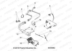 FUEL SYSTEM | FUEL SYSTEM, RAIL, LINES and THROTTLE BODY - S20FJB8/FJE8/FJP8 ALL OPTIONS (600998C)