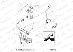 FUEL SYSTEM | FUEL SYSTEM, RAIL, LINES and THROTTLE BODY - S22TDL8RS/8RE ALL OPTIONS (C601872)