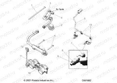 FUEL SYSTEM | FUEL SYSTEM, RAIL, LINES and THROTTLE BODY - S22TDP6RS/6RE ALL OPTIONS (600939C)