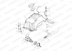 FUEL TANK - A00AA32AB (4960076007A013) | FUEL TANK - A00AA32AB (4960076007A013)