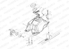 FUEL TANK - A00CH33AC (4959905990B002) | FUEL TANK - A00CH33AC (4959905990B002)