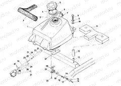 FUEL TANK - A01BA50AA (4963716371A013) | FUEL TANK - A01BA50AA (4963716371A013)