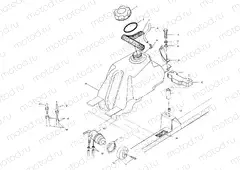 FUEL TANK - A01CK42AA (4964136413A013) | FUEL TANK - A01CK42AA (4964136413A013)