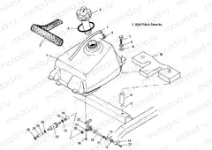 FUEL TANK - A04BG50AA/FA (4994789478A12) | FUEL TANK - A04BG50AA/FA (4994789478A12)
