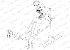 FUEL TANK - A04CH42AA/AE/AG (4986088608A12) | FUEL TANK - A04CH42AA/AE/AG (4986088608A12)