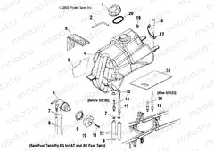 FUEL TANK - A04CH68AC/AF/AH/AJ (4986108610A12) | FUEL TANK - A04CH68AC/AF/AH/AJ (4986108610A12)