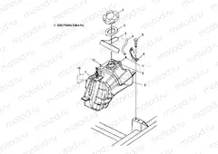 FUEL TANK - A04CH68AP/AQ/AU/CU (4987468746A12) | FUEL TANK - A04CH68AP/AQ/AU/CU (4987468746A12)