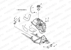 FUEL TANK - A05MH68AC/AS/AT/AU/AW (4994279427B05) | FUEL TANK - A05MH68AC/AS/AT/AU/AW (4994279427B05)