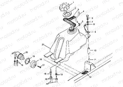 FUEL TANK - A99CH33CB (4945964596b002) | FUEL TANK - A99CH33CB (4945964596b002)