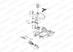 FUEL TANK AND CARBURETOR MOUNTING - A02CB32AA/AB/FC (4970107010A13) | FUEL TANK AND CARBURETOR MOUNTING - A02CB32AA/AB/FC (4970107010A13)