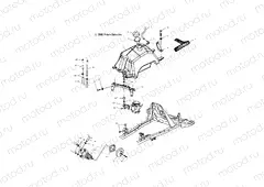 FUEL TANK and CARBURETOR MOUNTING - A04CD32AA/AB/AC/FB (4986268626B03) | FUEL TANK and CARBURETOR MOUNTING - A04CD32AA/AB/AC/FB (4986268626B03)