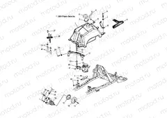 FUEL TANK and CARBURETOR MOUNTING - A05CB32AA (4994889488A13) | FUEL TANK and CARBURETOR MOUNTING - A05CB32AA (4994889488A13)