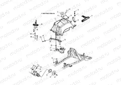 FUEL TANK and CARBURETOR MOUNTING - A05CD32AA/AB/AC (4994909490B03) | FUEL TANK and CARBURETOR MOUNTING - A05CD32AA/AB/AC (4994909490B03)