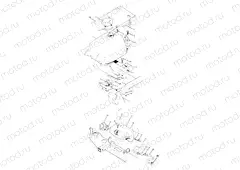 FUEL TANK ASSEMBLY 250 4x4 / W928127 (4922872287A013) | FUEL TANK ASSEMBLY 250 4x4 / W928127 (4922872287A013)