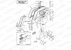 Fuel Tank Assembly-Trail Boss (4910981098012A) | Fuel Tank Assembly-Trail Boss (4910981098012A)