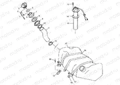 FUEL TANK - B984978 (4945834583a009) | FUEL TANK - B984978 (4945834583a009)