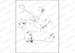 FUEL TANK - CARBURETED FLHR