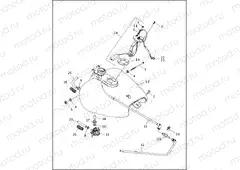 FUEL TANK - CARBURETED - FLHT