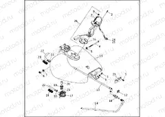 FUEL TANK - CARBURETED - FLT