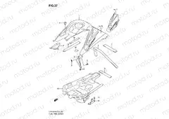 FUEL TANK COVER (MODEL K6/K7)