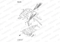 FUEL TANK COVER (MODEL K9)