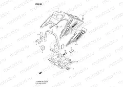 FUEL TANK COVER (MODEL K9)