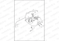 FUEL TANK - FLHP
