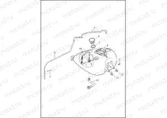 FUEL TANK - FLHP