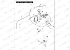 FUEL TANK - FLHR & FLHRC