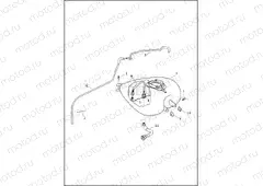 FUEL TANK - FLHT, FLHTCU, FLHTK, FLHTKL, FLHX, FLHXS, FLTRU, FLTRX AND FLTRXS