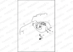 FUEL TANK - FLHT, FLHTK, FLHX, FLH, FLTRK AND FLTRX