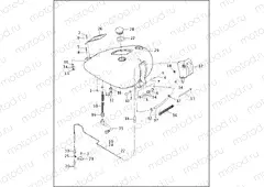 FUEL TANK - FUEL INJECTED