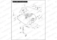 FUEL TANK - FUEL INJECTED