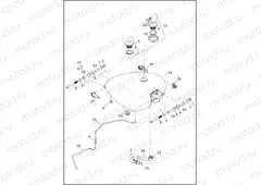 FUEL TANK - FXBBS, FXBRS, FXST
