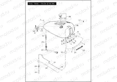 FUEL TANK - FXCW & FXCWC