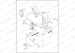 FUEL TANK - FXSTD