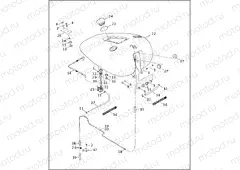 FUEL TANK - FXSTD