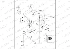 FUEL TANK - FXSTD