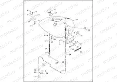 FUEL TANK - FXSTD - FUEL INJECTED