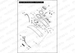 FUEL TANK INSTRUMENTS - FLHP & FLHPE