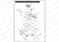 FUEL TANK INSTRUMENTS - FLHRS & FLHRSI MODELS