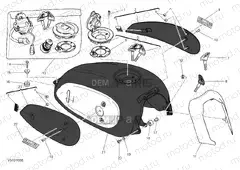 FUEL TANK [MOD:SCR800CR;XST:EUR,ROK,TWN]
