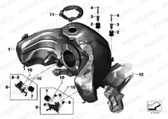 FUEL TANK / MOUNTING FITTINGS