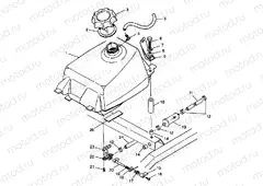 FUEL TANK - S98AC42E (4945214521A013) | FUEL TANK - S98AC42E (4945214521A013)