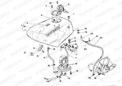 FUEL TANK » TANK/SEAT