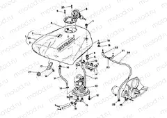 FUEL TANK » TANK/SEAT