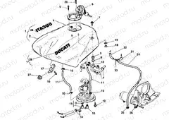 FUEL TANK » TANK/SEAT