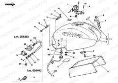 FUEL TANK » TANK/SEAT