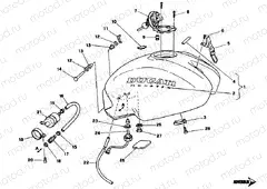 FUEL TANK » TANK/SEAT