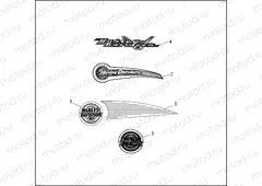 FUEL TANK TRIM - 1995